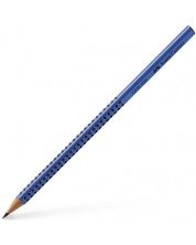 Графитен молив Faber-Castell Grip - 2001, B, син -1
