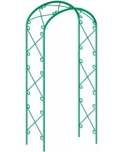 Градинска декоративна арка Palisad - 691238, 227 х 128 cm, зелена -1