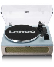 Грамофон Lenco - LS-440, автоматичен, Blue-Taupe -1