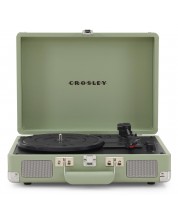 Грамофон Crosley - Cruiser Plus, ръчен, зелен