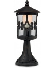 Градинска лампа Smarter - Tirol 9263, IP23, E27, 1x42W, антично черна -1