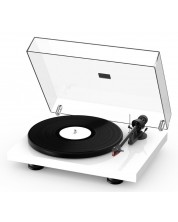 Грамофон Pro-Ject - Debut Carbon EVO, 2M Red, ръчен, бял