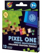 Графични пастели Astra Pixel One - 12 цвята