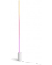 Градиентна смарт лампа Philips - Hue Signe, 29W, бяла