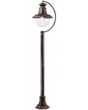 Градинска лампа Smarter - Scott 9047, IP44, E27, 1x42W, антично черна -1