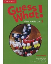 Guess What! Level 3 Class Audio CDs British English / Английски език - ниво 3: 2 CD аудио -1