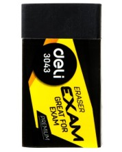 Гума за молив Deli Exam - E3043, черна