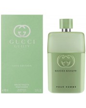 Gucci Тоалетна вода Guilty Love Edition Pour Homme, 90 ml