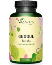 Guggul Extrakt, 520 mg, 120 капсули, Vegavero -1