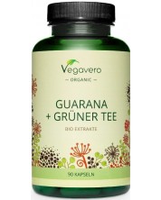 Guarana + Grüner Tee, 90 капсули, Vegavero -1