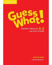 Guess What! Levels 1-2 Teacher's Resource and Tests CD-ROM British English / Английски език - ниво 1-2: Материали за учителя с тестове CD-ROM -1