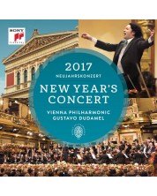 Gustavo Dudamel & Wiener Philharmoniker - New Year's Concert 2017 / Neujahrskonzer (2 CD)