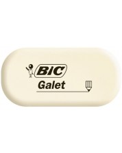 Гума BIC - Galet, за молив, бяла -1