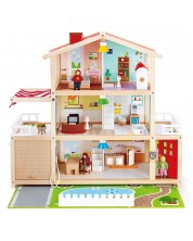 Дървена играчка Hape - Къща, имение -1