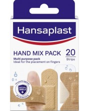 Hand Mix Pack Пластири за ръце, 20 броя, Hansaplast -1