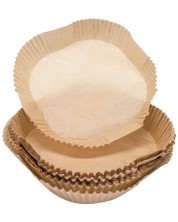 Хартиени кошници Nerthus - За Air Fryer, 100 броя, 20 х 20 х 4.5 cm