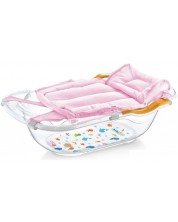 Хамак за къпане с възглавничка BabyJem - Розов -1