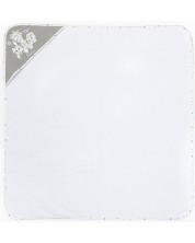 Хавлия Bambino casa - Paris bianco, grigio, 100 х 100 cm -1