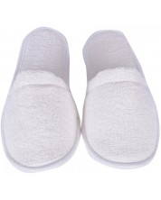 Хавлиени чехли PNG - Бели, универсален размер, 100% памук -1