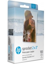 Хартия HP - Zink 2x3", 100 броя -1