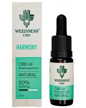 Harmony CBD масло, 20%, 10 ml, Weedness CBD
