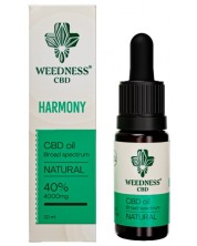 Harmony CBD масло, 40%, 10 ml, Weedness CBD -1