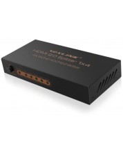 HDMI сплитер Estillo - HDSP0019M1, 1/4, 4K/60Hz, черен