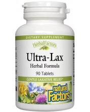 Herbal Factors Ultra-Lax, 90 таблетки, Natural Factors -1