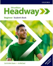 Headway 5E Beginner Student's Book with Online Practice / Английски език - ниво Beginner: Учебник с онлайн ресурси -1