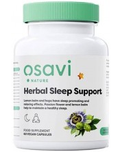 Herbal Sleep Support, 60 капсули, Osavi -1