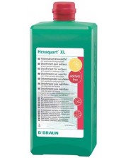 Hexaquart XL Концентриран дезинфектант за повърхности, 1000 ml, B. Braun -1
