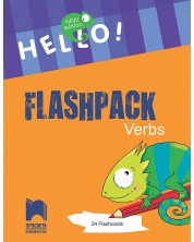 Hello! New Edition, Flashpack Verbs. Комплект 24 карти „Глаголи”. Учебна програма 2023/2024 (Просвета)