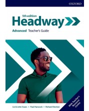 Headway 5Е Advanced Teacher's Guide with Teacher's Resource Center / Английски език - ниво Advanced: Книга за учителя -1
