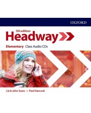 Headway 5E Elementary Class Audio CDs / Английски език - ниво Elementary: 3 CD