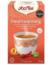 Heartwarming Билков чай, 17 пакетчета, Yogi Tea -1