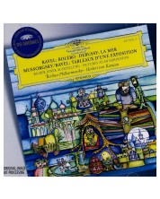 Herbert von Karajan - Ravel: Boléro / Debussy: La Mer / Mussorgsky: Pictures at an Exhibition (CD)