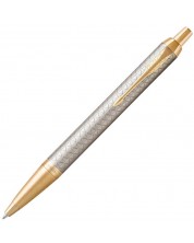 Химикалка с кутия Parker Royal IM Premium - Сребриста