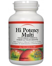 Hi Potency Multi, 90 таблетки, Natural Factors -1