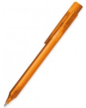 Автоматична химикалка Schneider Essential - М, оранжева, прозрачен корпус -1
