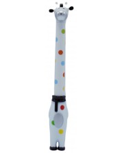 Химикалка с играчка - Бял жираф -1