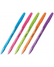 Химикалка Berlingo Tribase - Neon, 0.7 mm, асортимент -1