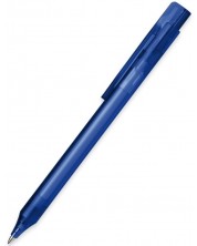 Автоматична химикалка Schneider Essential - М, синя, прозрачен корпус