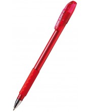 Химикалка Pentel BX487 - Feel - it, 0.7 mm, червена