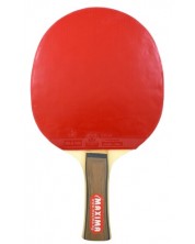 Хилка за тенис на маса Maxima - с калъф, червена -1