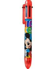 Химикалка с 6 цвята Kids Licensing - Mickey -1
