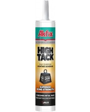Хибридно лепило Akfix - High Tack H, 290 ml, бяло -1