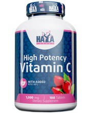 High Potency Vitamin C, 1000 mg, 100 таблетки, Haya Labs