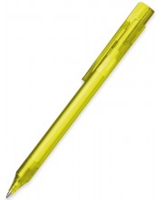 Автоматична химикалка Schneider Essential - М, жълта, прозрачен корпус
