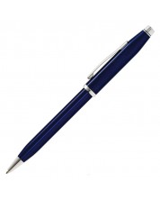 Химикалка Cross Century II – Синя, хромирана