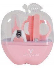 Хигиенен комплект Cangaroo - Apple, розов -1